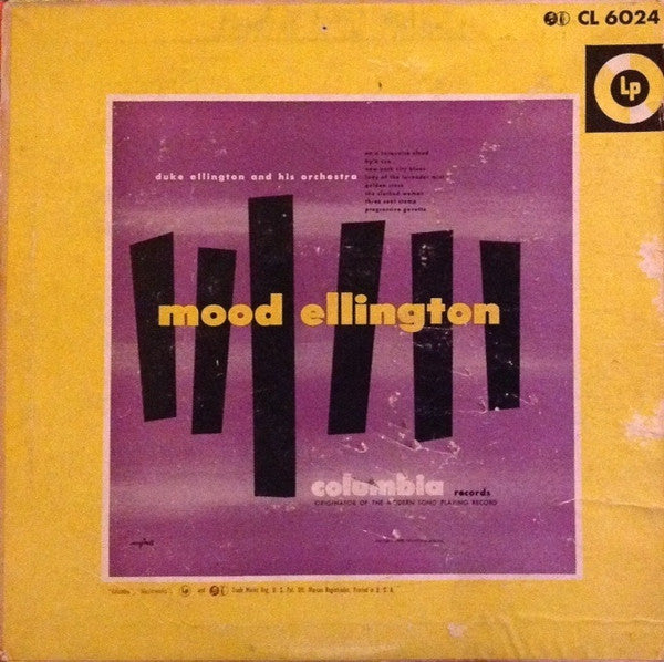 Duke Ellington And His Orchestra : Mood Ellington (10", Album, RP)