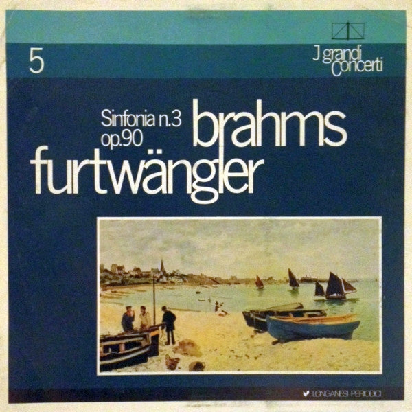 Johannes Brahms, Wilhelm Furtwängler : Sinfonia N.3 Op. 90 (LP, Mono)