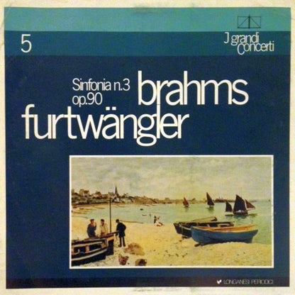 Johannes Brahms, Wilhelm Furtwängler : Sinfonia N.3 Op. 90 (LP, Mono)