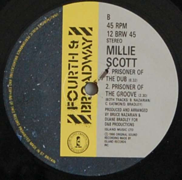 Millie Scott : Prisoner Of Love (12")