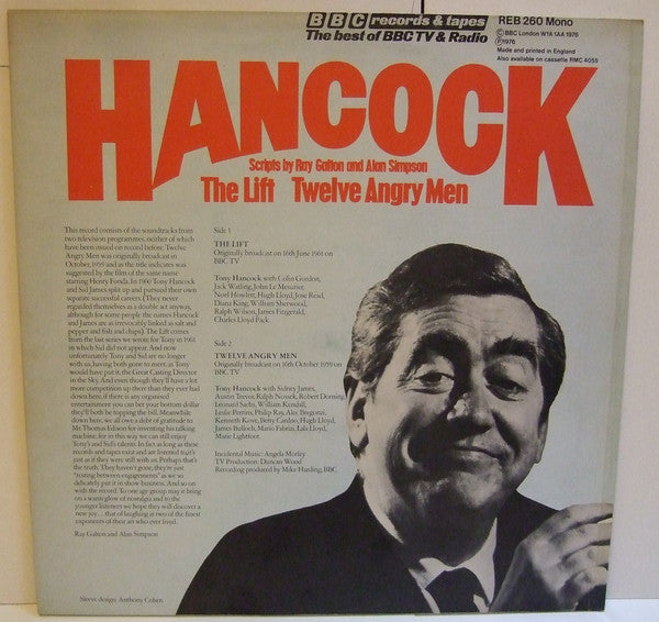 Tony Hancock : The Lift / Twelve Angry Men (LP, Mono)