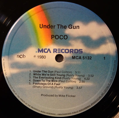 Poco (3) : Under The Gun (LP, Album)