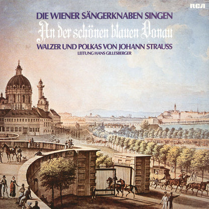 Johann Strauss Jr. / Die Wiener Sängerknaben : An Der Schönen Blauen Donau (LP)