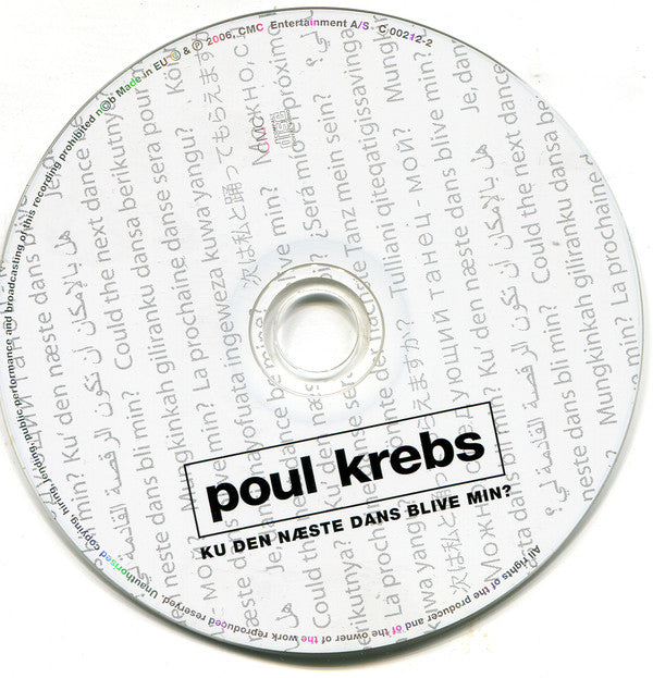 Poul Krebs : Ku Den Næste Dans Blive Min? (CD, Album)