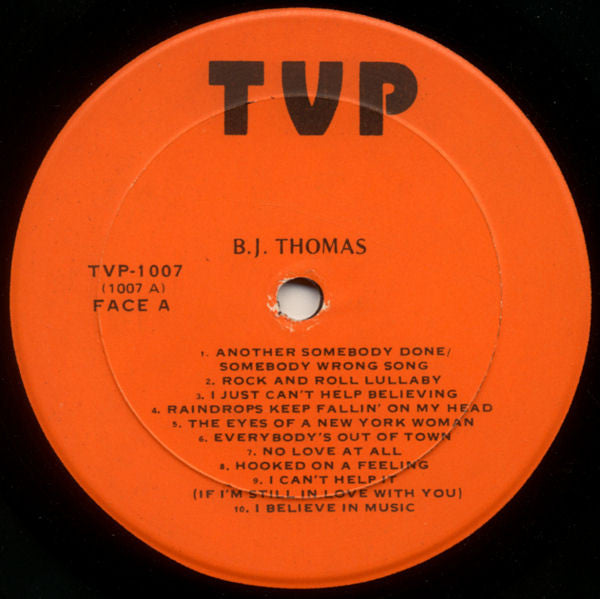 B.J. Thomas : B.J. Thomas Sings The Best (LP, Comp)