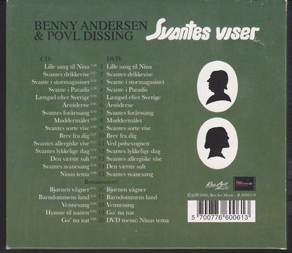 Povl Dissing & Benny Andersen : Svantes Viser (CD, Album, RE + DVD-V)