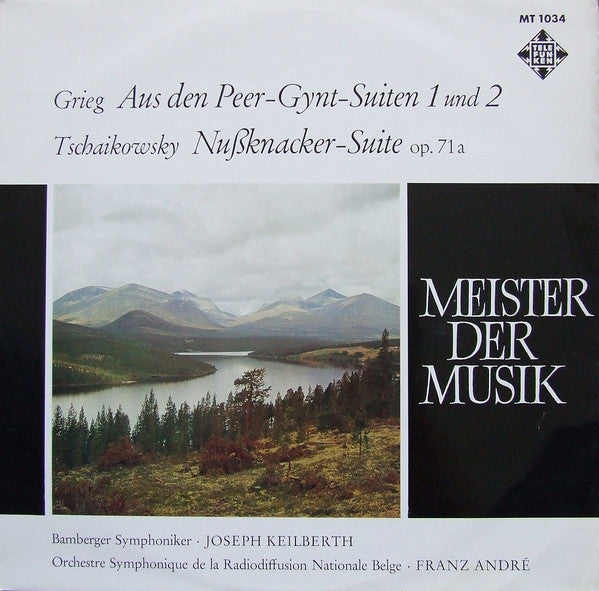 Edvard Grieg, Pyotr Ilyich Tchaikovsky : Aus Den Peer-Gynt-Suiten 1 Und 2 / Nußknacker-Suite Op. 71 A (LP, Mono)