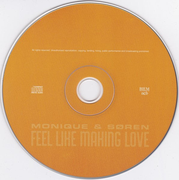 Monique (19) & Søren Sebber : Feel Like Making Love (CD, Album)