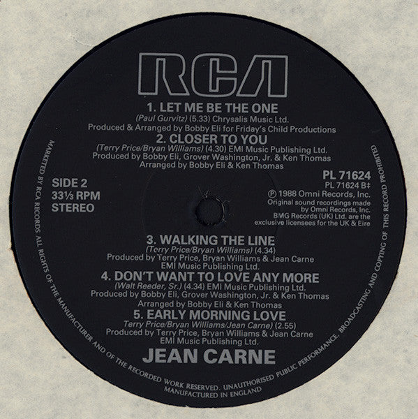 Jean Carn : You're A Part Of Me (LP, Album)