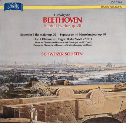 Ludwig van Beethoven / Schweizer Solisten : Septett Es-dur Op. 20 (LP)