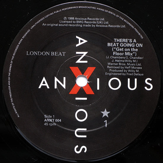 Londonbeat : There's A Beat Going On (12")