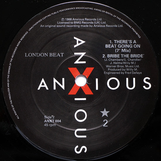 Londonbeat : There's A Beat Going On (12")