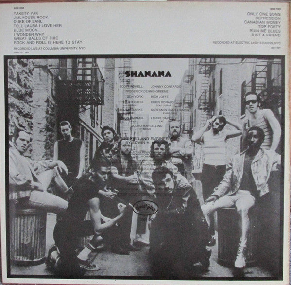 Sha Na Na : Shanana (LP, Album)