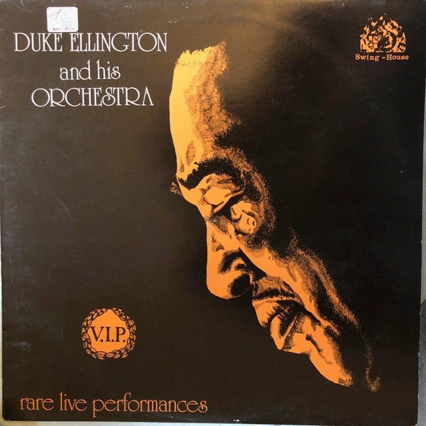 Duke Ellington And His Orchestra : V.I.P. - Rare Live Performances (LP, Album, Mono)