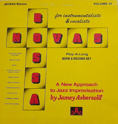 Jamey Aebersold : Bossa Novas (LP, Album)