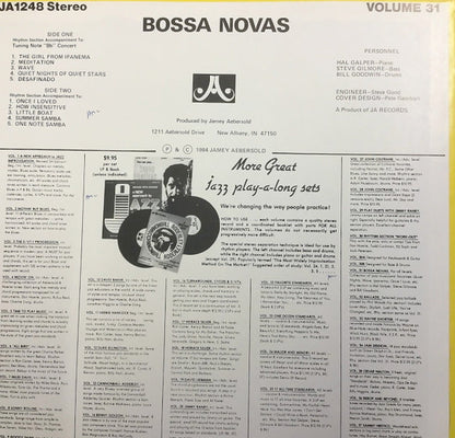 Jamey Aebersold : Bossa Novas (LP, Album)