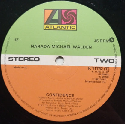 Narada Michael Walden : Summer Lady / Confidence (12", Single)