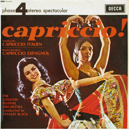 Pyotr Ilyich Tchaikovsky, Nikolai Rimsky-Korsakov, Stanley Black, The London Festival Orchestra : Capriccio! (LP, Album)