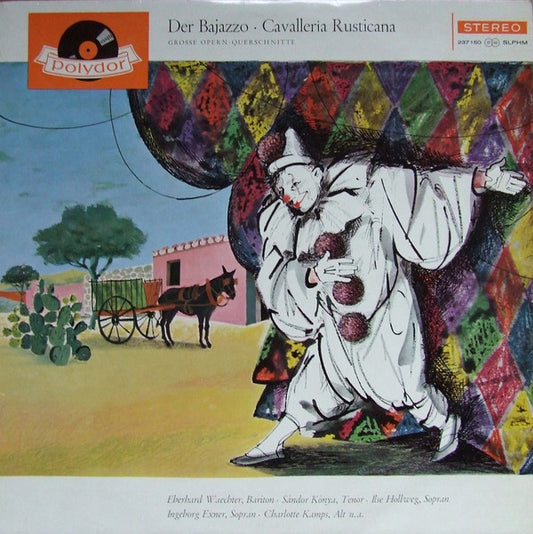 Ruggiero Leoncavallo, Pietro Mascagni - Kölner Rundfunk-Sinfonie-Orchester, Franz Marszalek : Der Bajazzo • Cavalleria Rusticana - Große Opern-Querschnitte (LP)