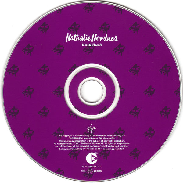 Nathalie Nordnes : Hush Hush (CD, Album, Copy Prot.)