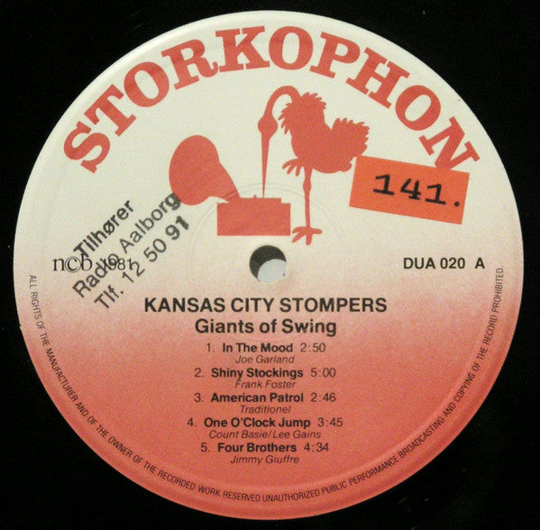 Kansas City Stompers : Giants Of Swing (LP)