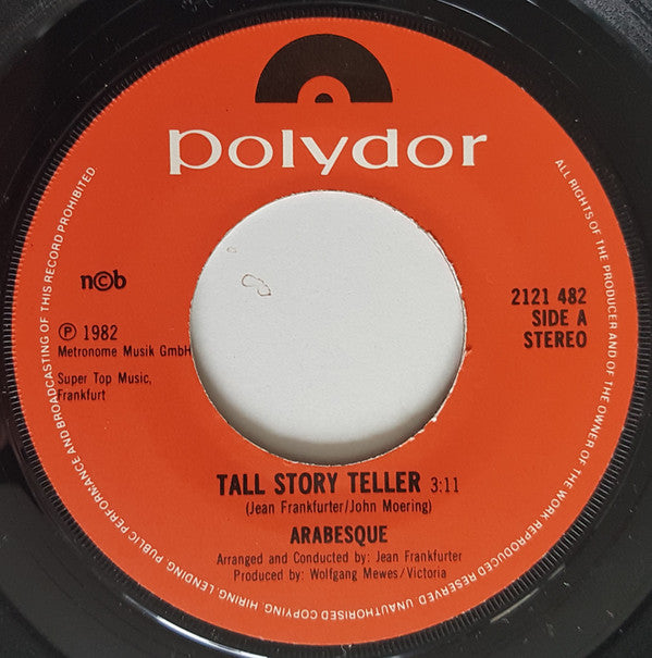 Arabesque : Tall Story Teller (7", Single)