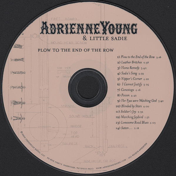 Adrienne Young & Little Sadie : Plow To The End Of The Row (CD, Album, RE)