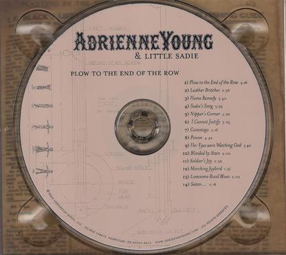 Adrienne Young & Little Sadie : Plow To The End Of The Row (CD, Album, RE)