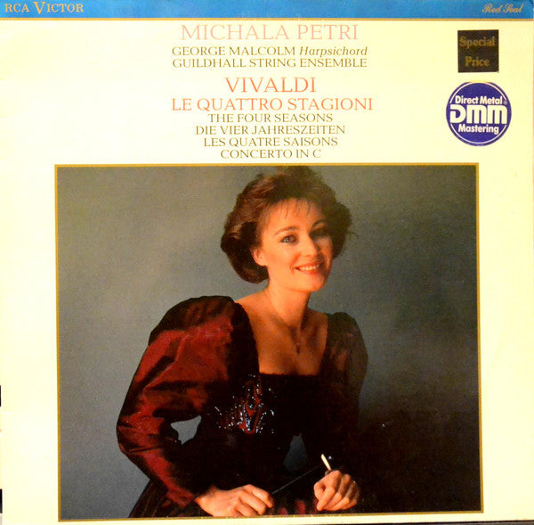 Michala Petri : Vivaldi - Le Quattro Stagioni Op. 8, Nos 1-4 (LP, Album)