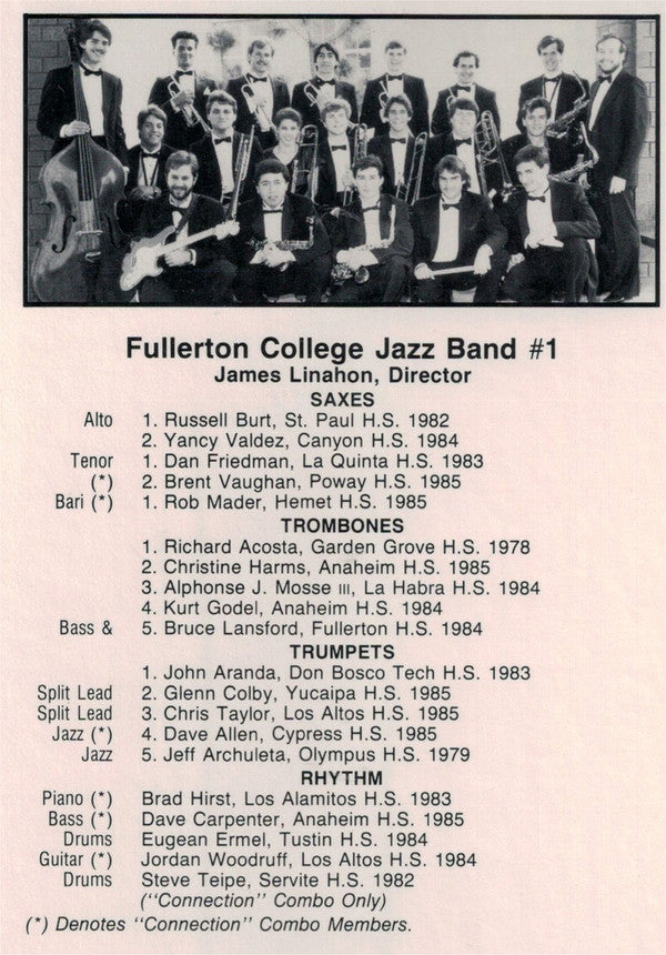 Fullerton College Jazz Ensemble : Love Ya (LP, Album)