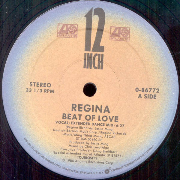 Regina (2) : Beat Of Love (12")