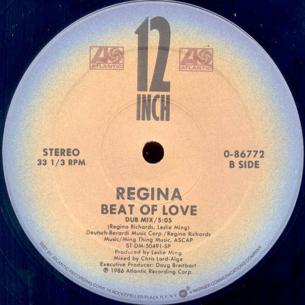 Regina (2) : Beat Of Love (12")