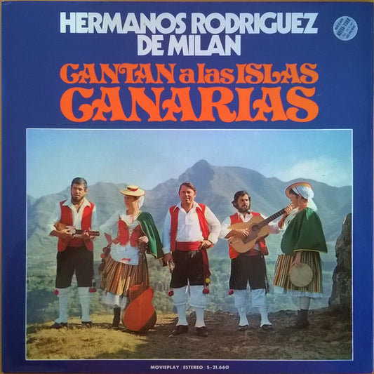 Hermanos Rodriguez De Milan : Cantan A Las Islas Canarias (LP, Album)