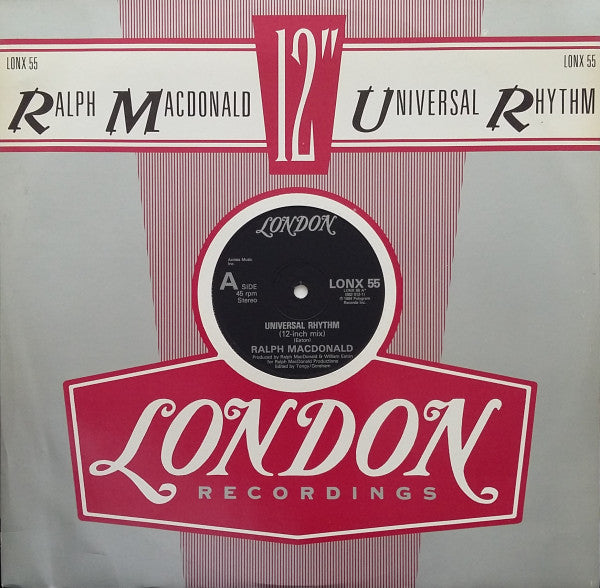 Ralph MacDonald : Universal Rhythm (12", Single)