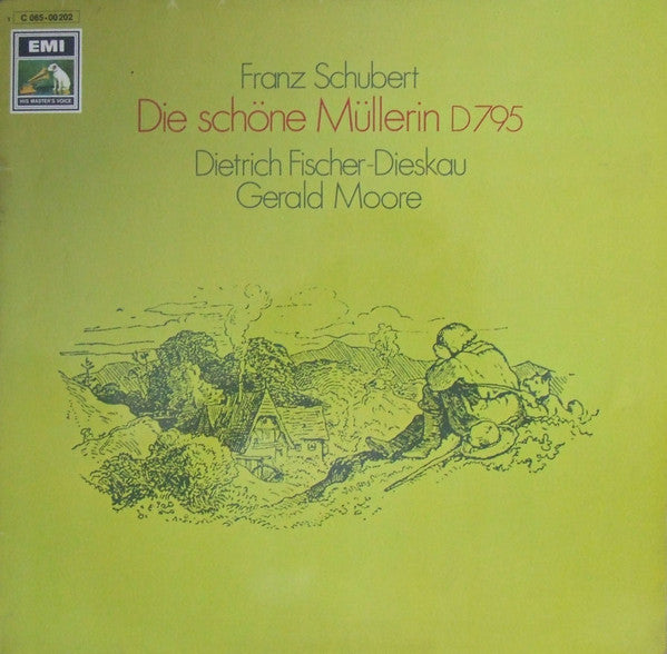 Franz Schubert - Dietrich Fischer-Dieskau, Gerald Moore : Die Schöne Müllerin D 795 (LP, Gat)