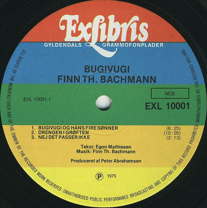 Finn Th. Bachmann : Bugivugi (LP, Album)