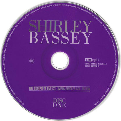 Shirley Bassey : The Complete EMI Columbia Singles Collection (2xCD, Comp, RM)