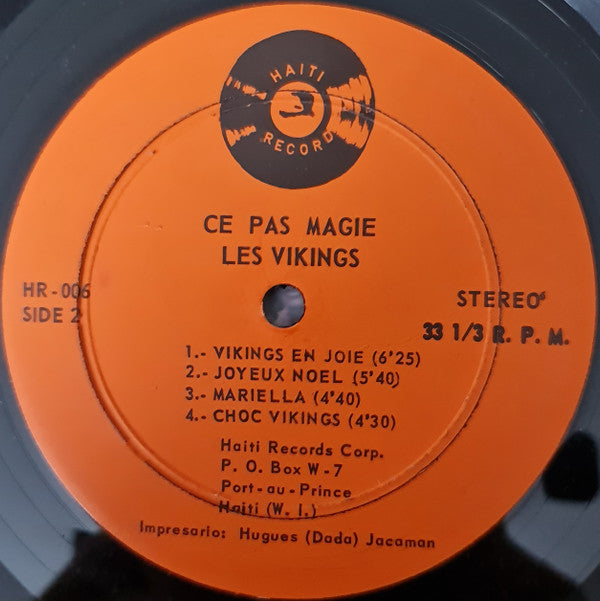 Les Vikings D'Haïti : Cé Pas Magie (LP, Album)