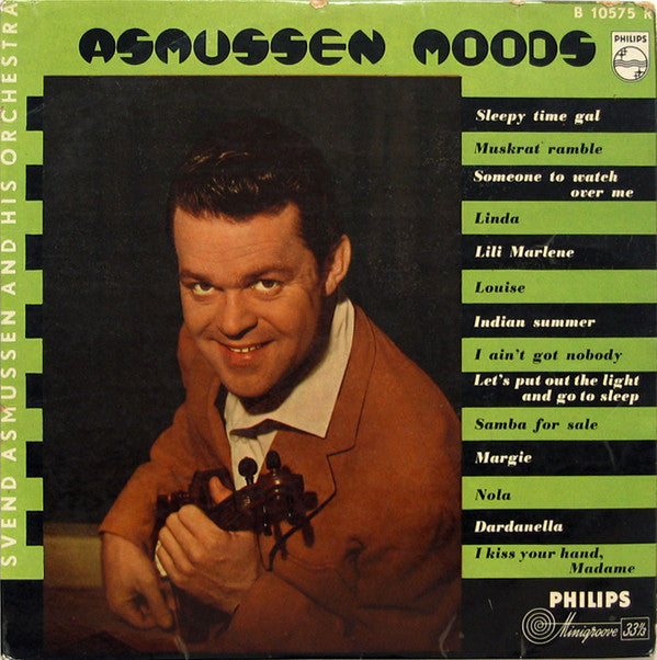 Svend Asmussens Orkester : Asmussen Moods (10", Album)