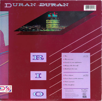 Duran Duran : Rio (LP, Album, Club, RP)