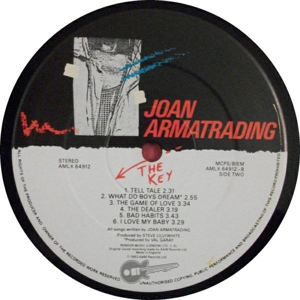 Joan Armatrading : The Key (LP, Album)