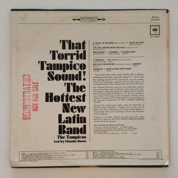 The Tampicos : That Torrid Tampico Sound! (LP, Album)