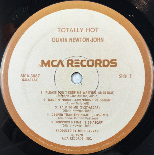 Olivia Newton-John : Totally Hot (LP, Album)