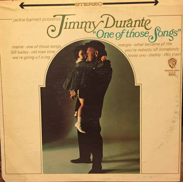 Jackie Barnett Presents Jimmy Durante : "One Of Those Songs" (LP, Album)