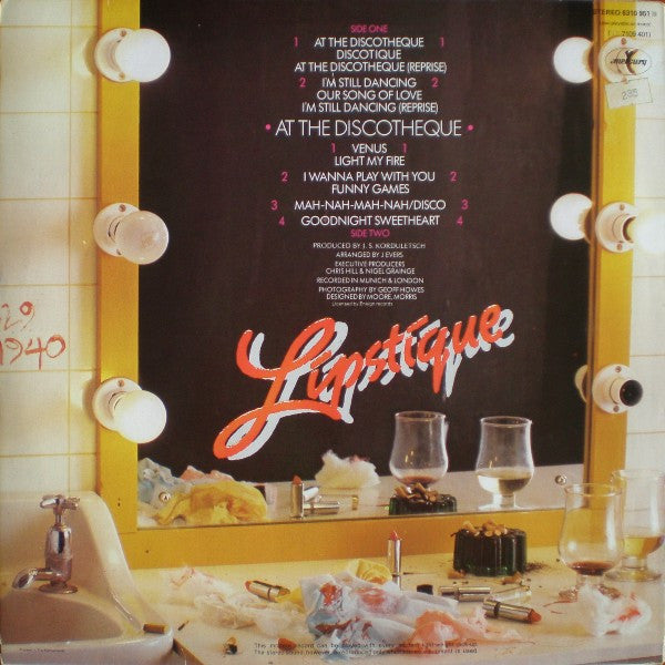 Lipstique (2) : At The Discotheque (LP, Album)