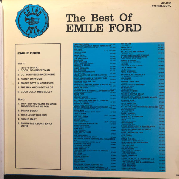 Emile Ford : The Best Of (LP, Comp)