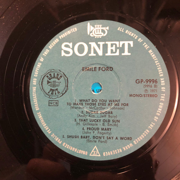 Emile Ford : The Best Of (LP, Comp)