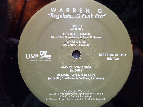 Warren G : Regulate... G Funk Era (LP, Album, RE + 12" + 20t)