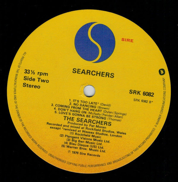 The Searchers : Searchers (LP, Album)