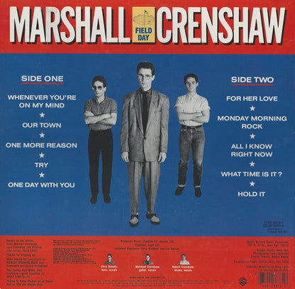 Marshall Crenshaw : Field Day (LP, Album)